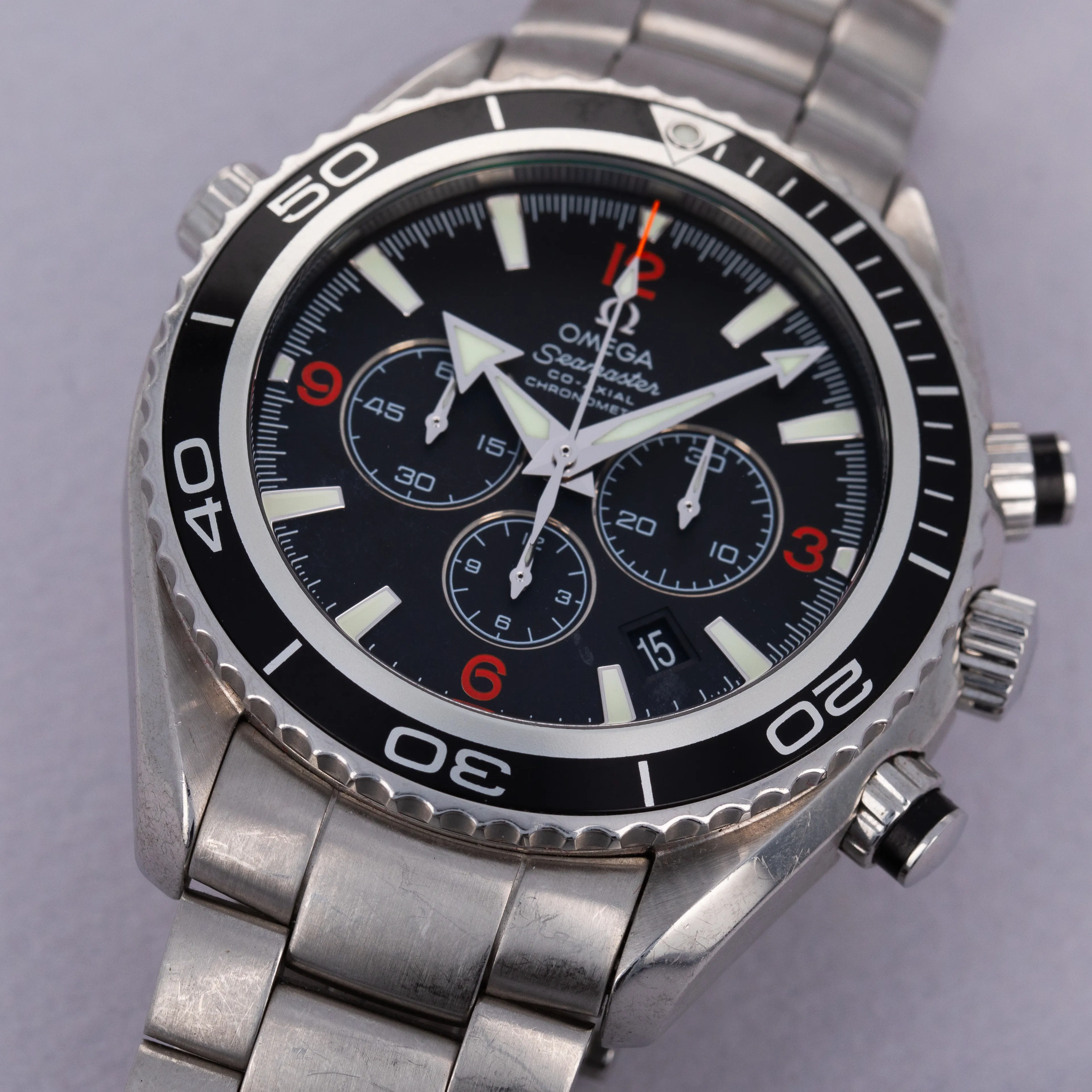 Omega Seamaster Planet Ocean 2210.51.00 45.5mm Stainless steel Black 2