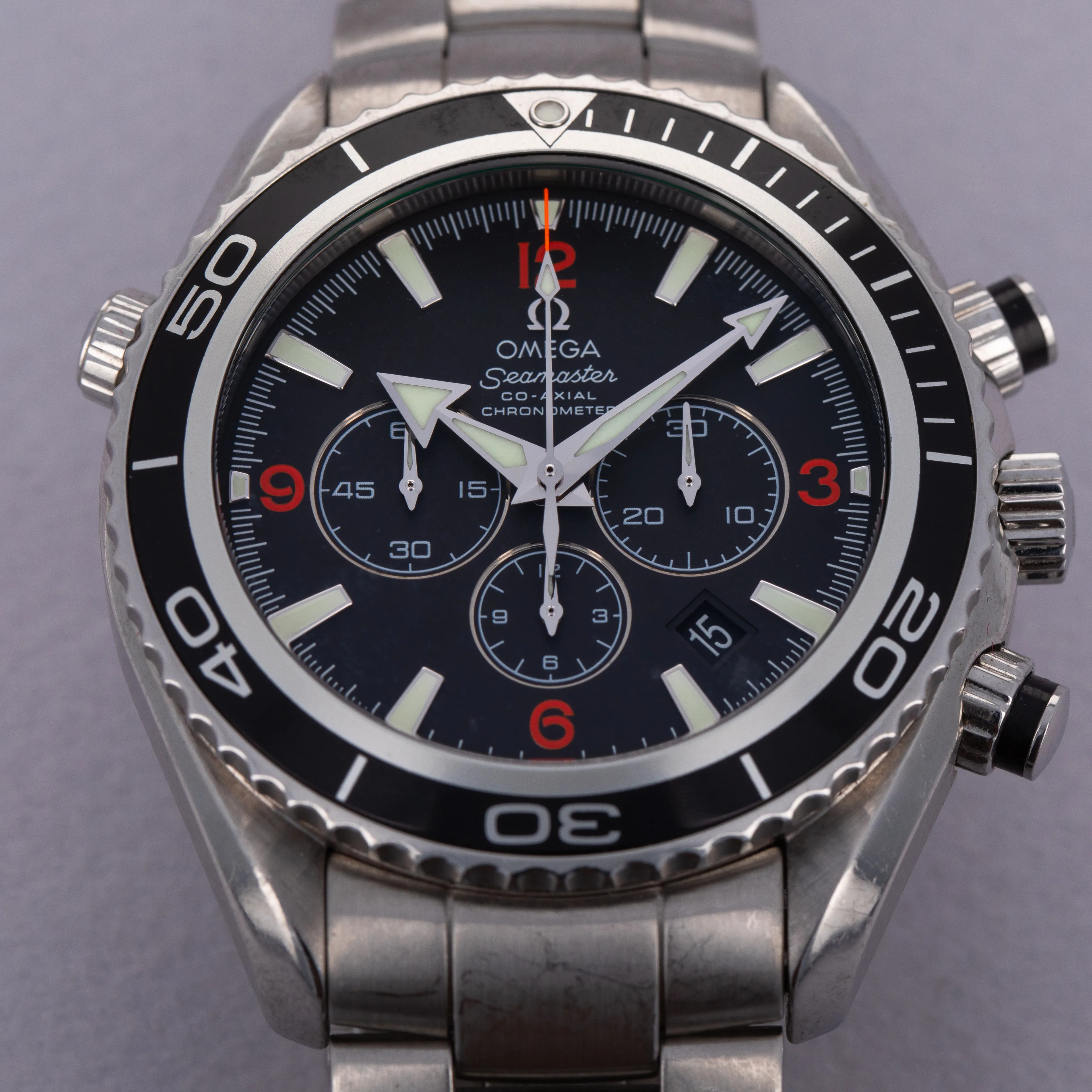 Omega Seamaster Planet Ocean 2210.51.00 45.5mm Stainless steel Black 11