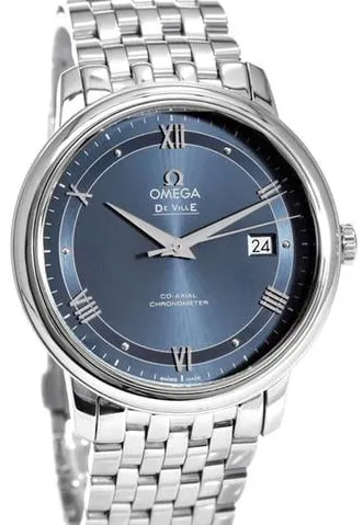 Omega De Ville 424.10.40.20.03.002 39.5mm Stainless steel Blue