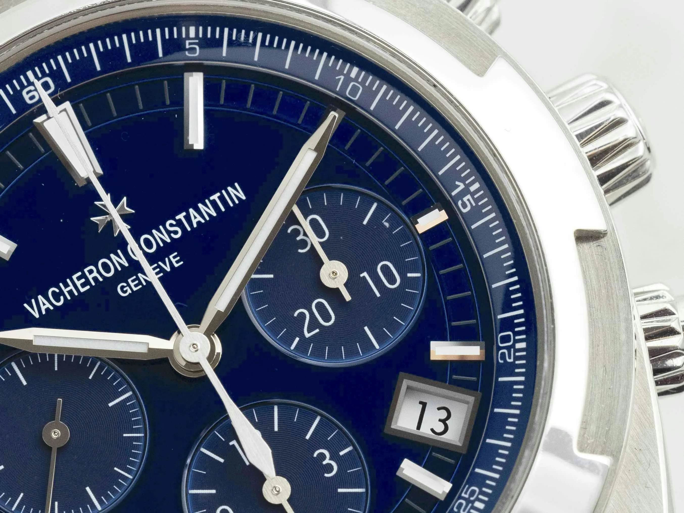 Vacheron Constantin Overseas Chronograph 5500V/110A-B148 42.5mm Stainless steel Blue 4