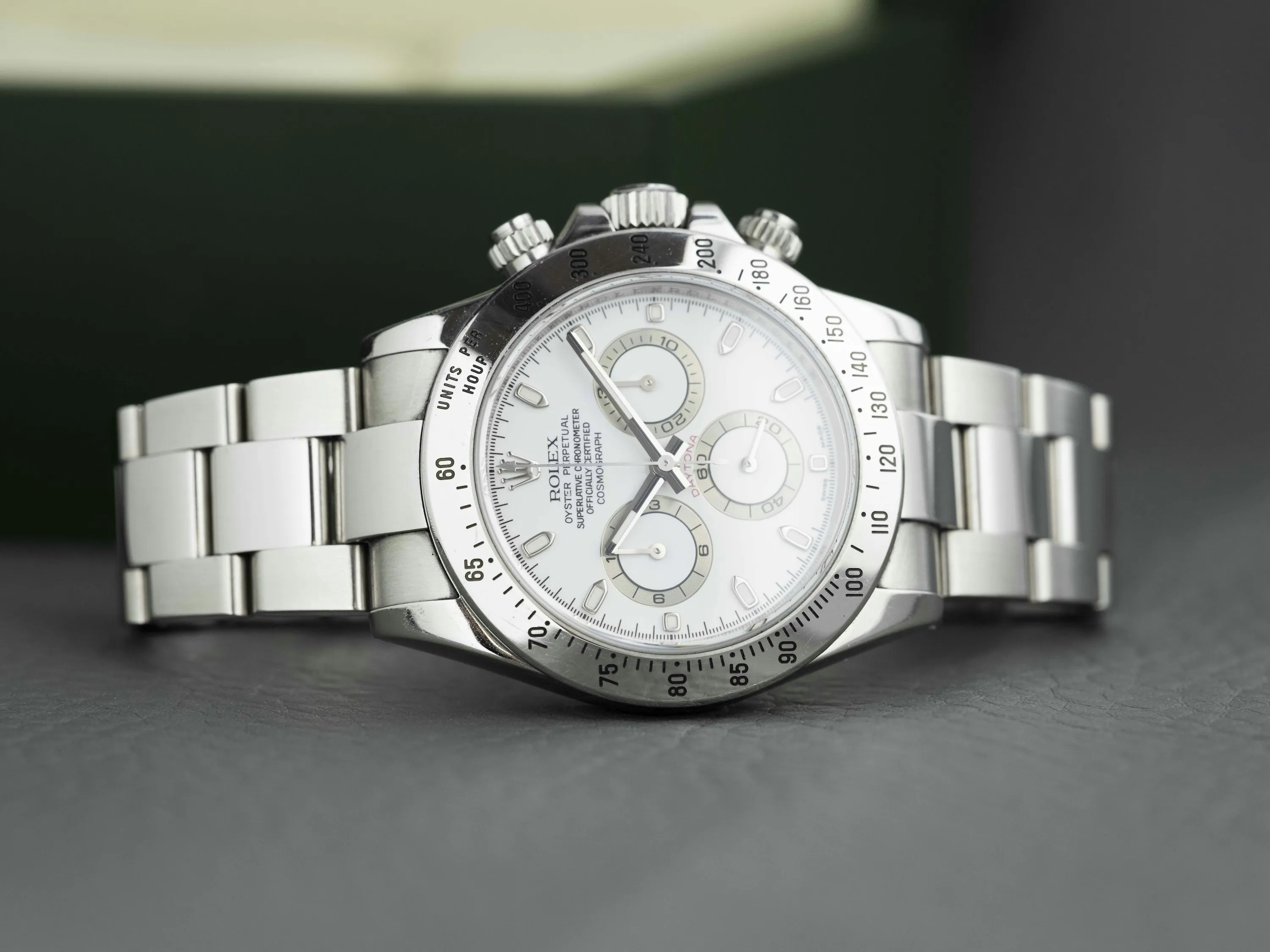 Rolex Daytona 116520 40mm Stainless steel White