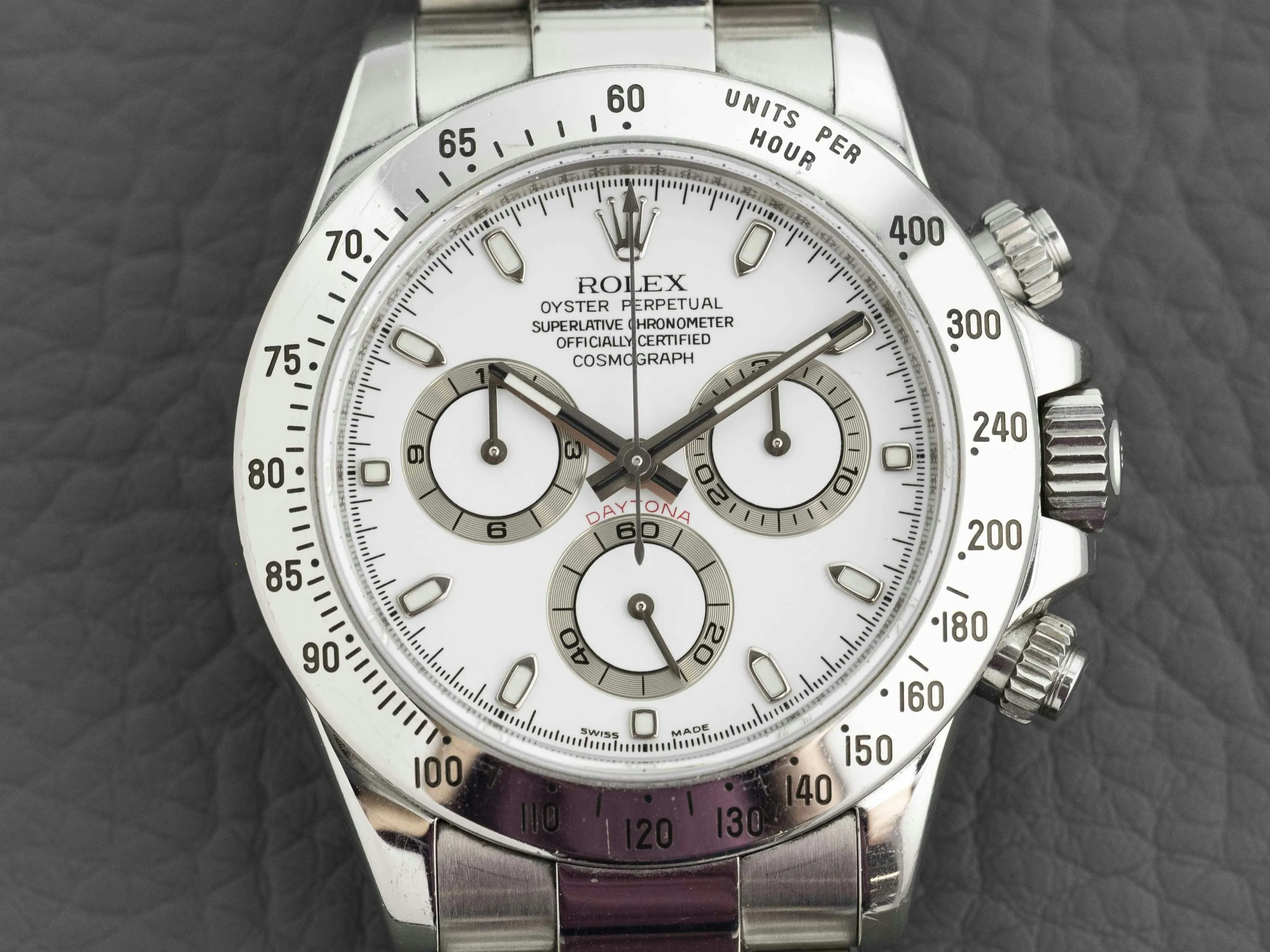 Rolex Daytona 116520 40mm Stainless steel White 3