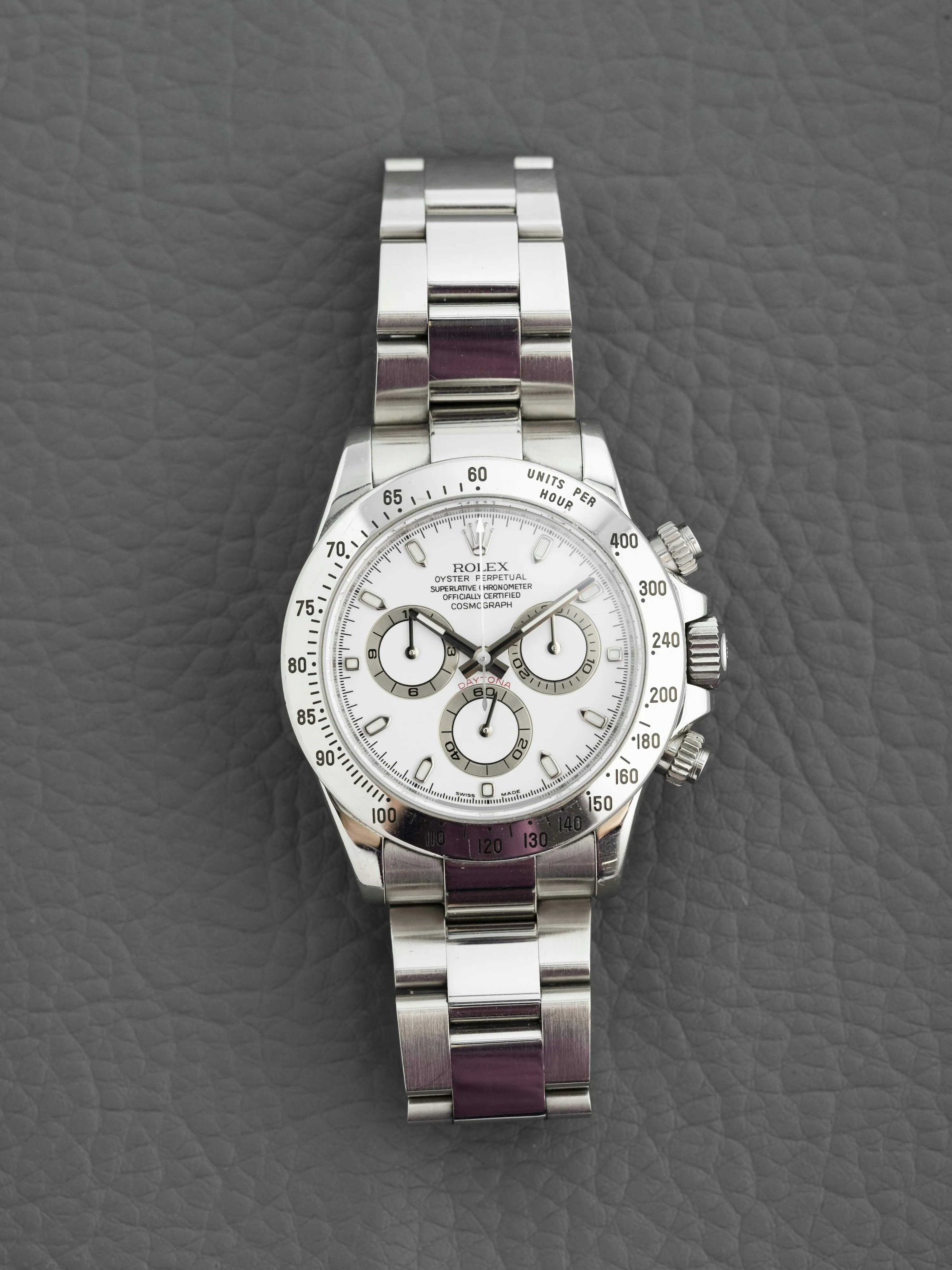 Rolex Daytona 116520 40mm Stainless steel White 8