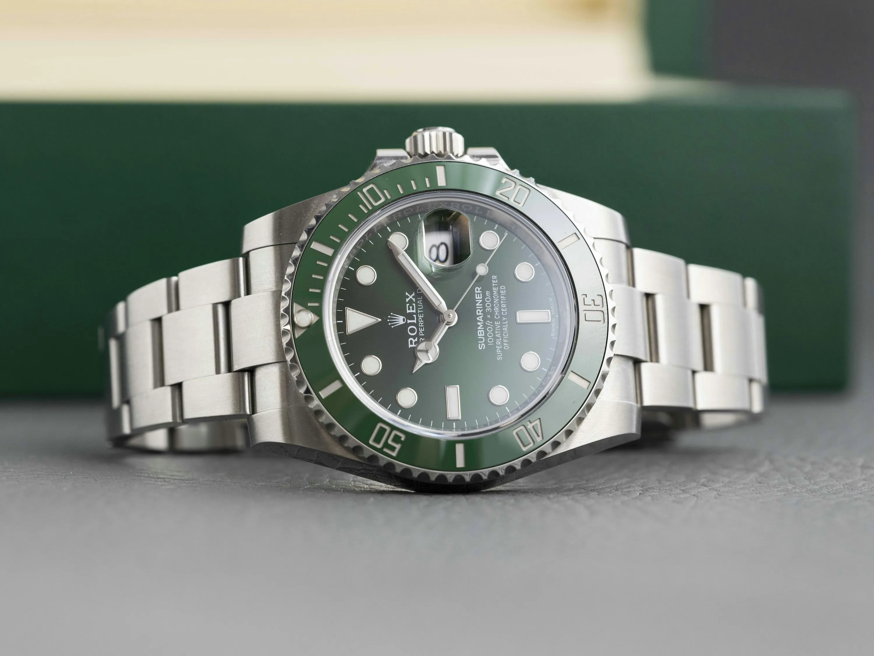 Rolex Submariner 116610LV 40mm Stainless steel Green