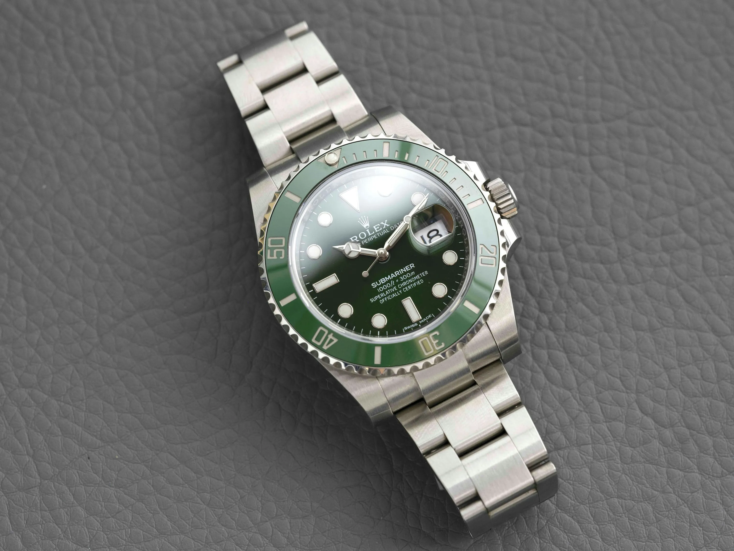 Rolex Submariner 116610LV 40mm Stainless steel Green 3