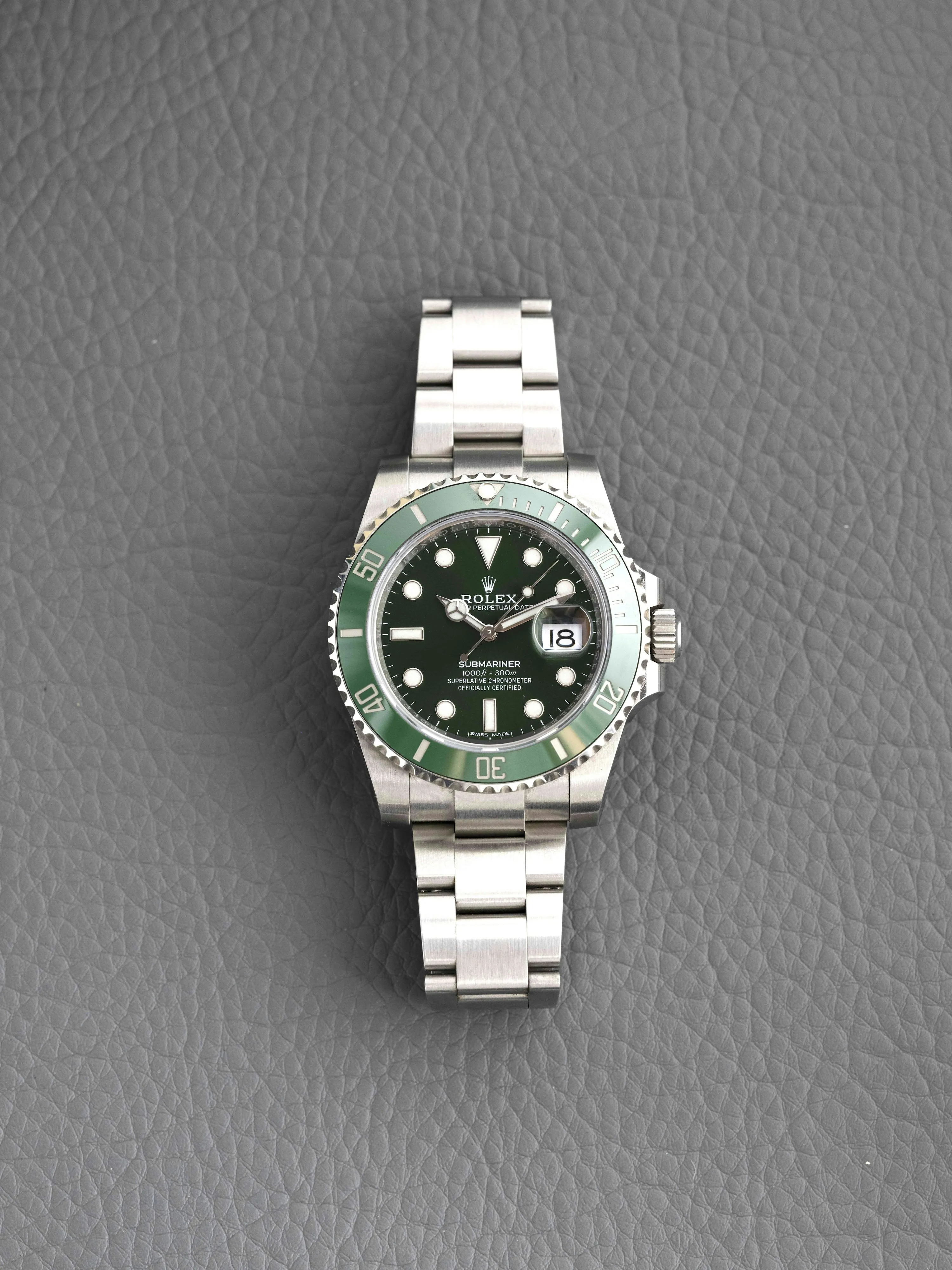 Rolex Submariner 116610LV 40mm Stainless steel Green 6