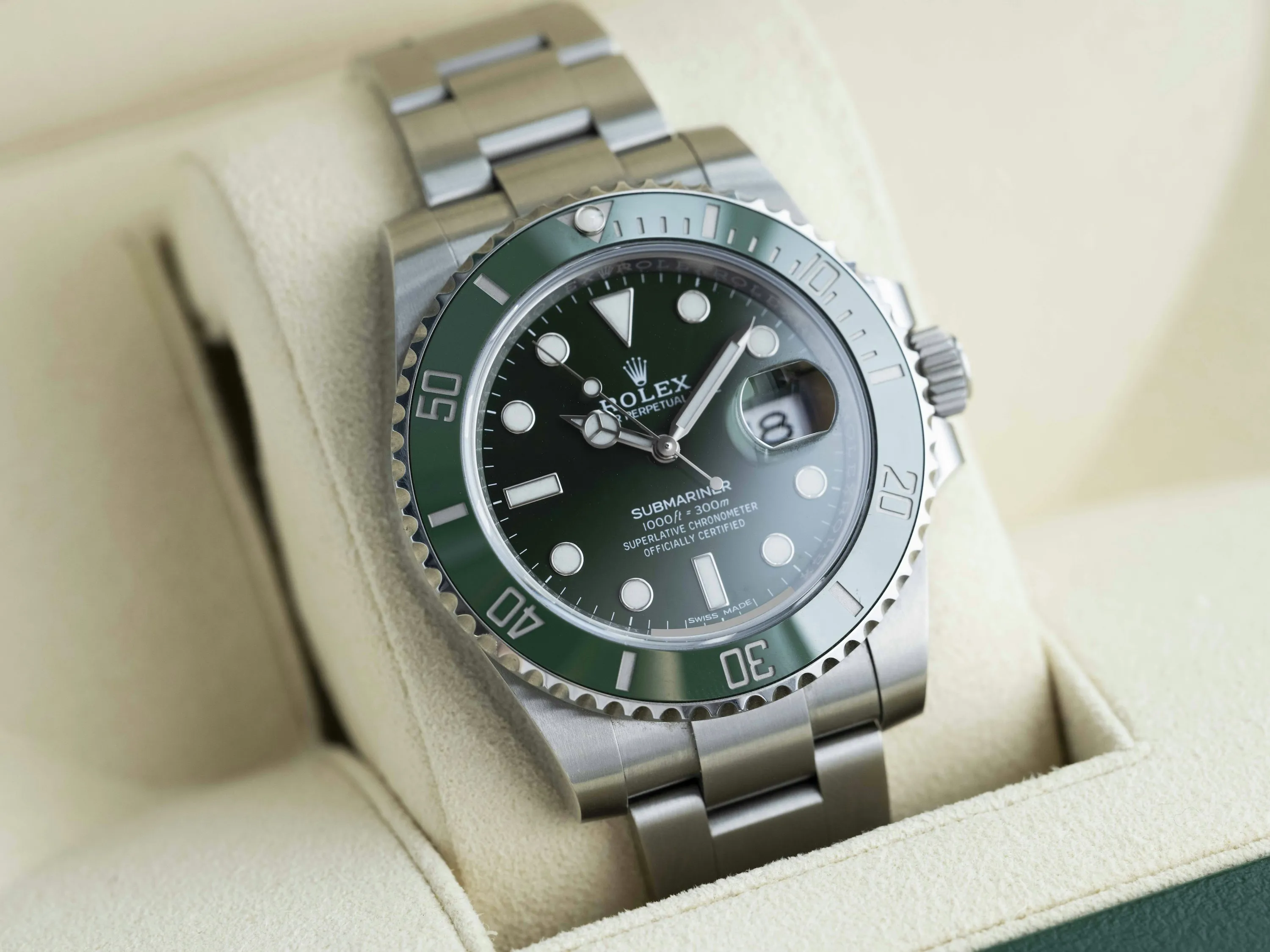 Rolex Submariner 116610LV 40mm Stainless steel Green 15