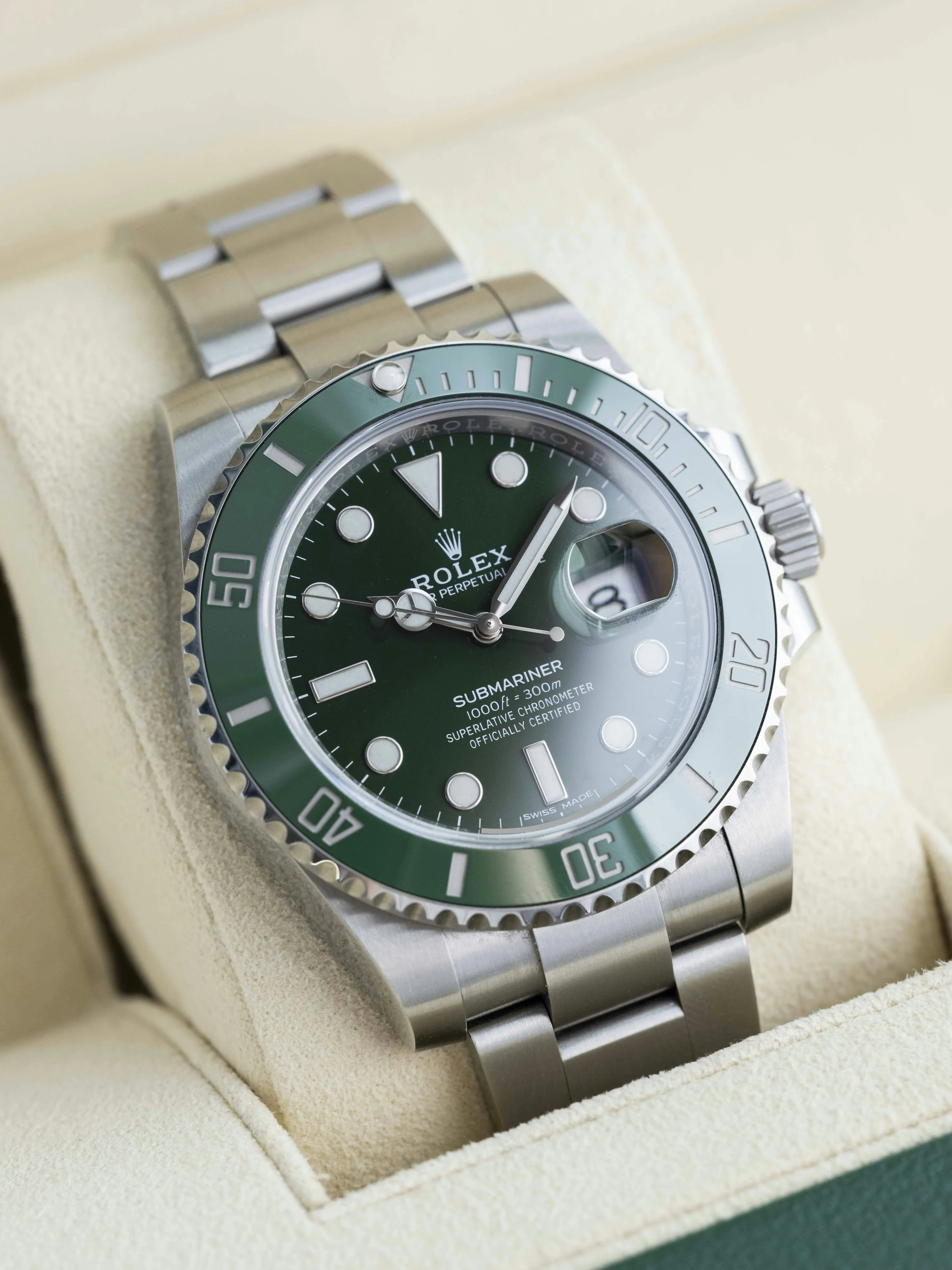 Rolex Submariner 116610LV 40mm Stainless steel Green 16