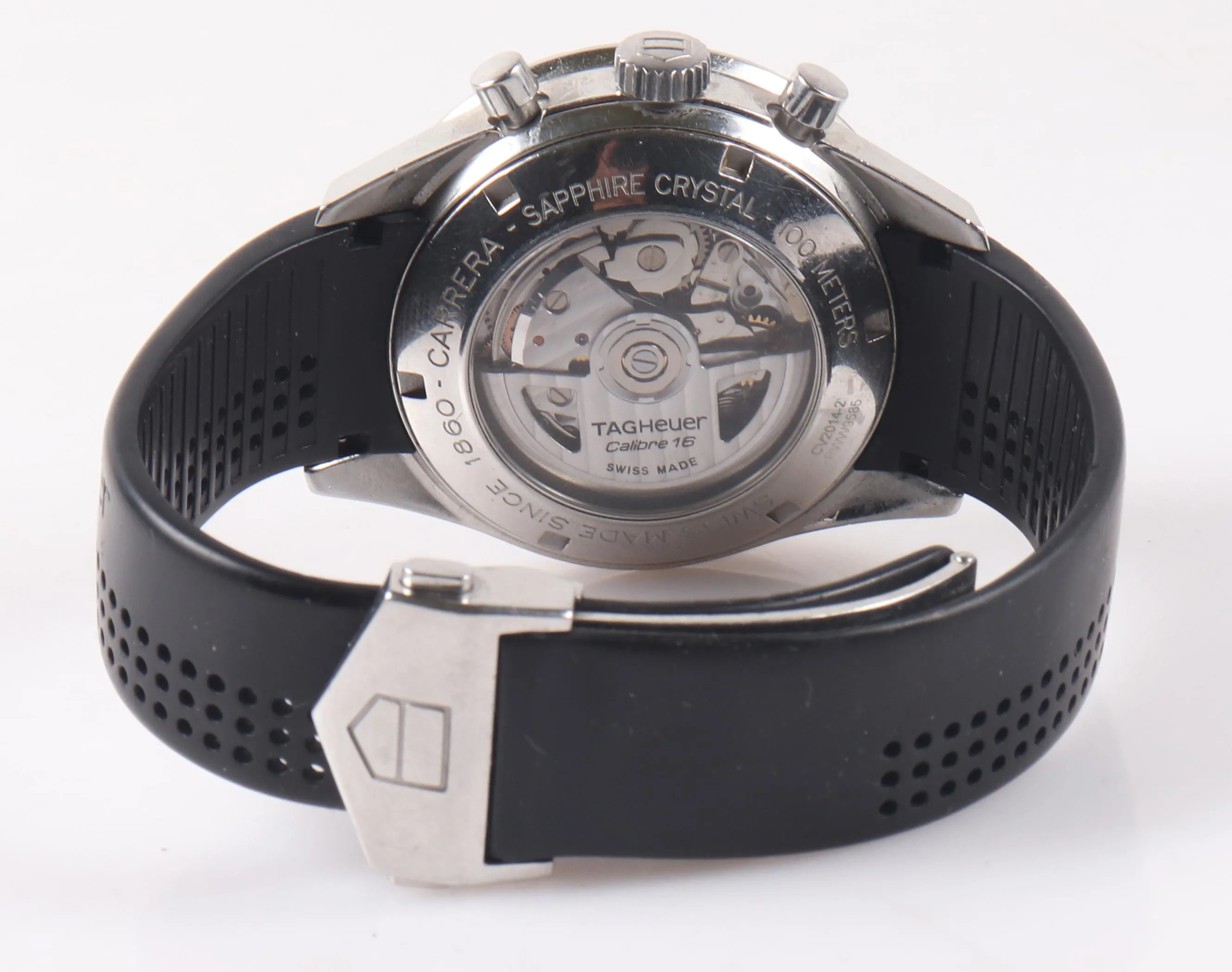 TAG Heuer Carrera 2014-2 42mm Stainless steel Black 1