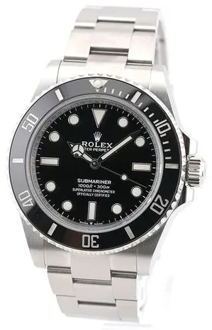 Rolex Submariner (No Date) 41 124060 41mm Stainless steel Black 1