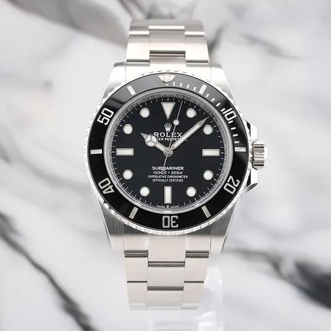 Rolex Submariner (No Date) 41 124060 41mm Stainless steel Black 2