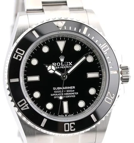 Rolex Submariner (No Date) 41 124060 41mm Stainless steel Black 6