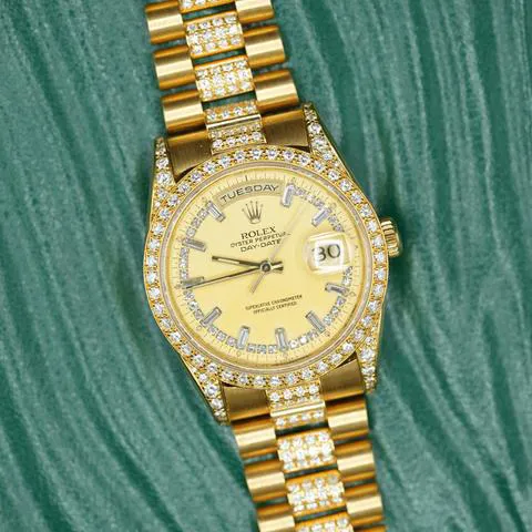 Rolex Day-Date 36 18388 36mm Yellow gold Champagne 6