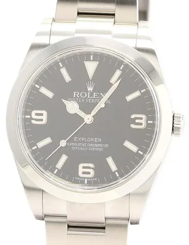 Rolex Explorer 214270-0001 39mm Stainless steel Black