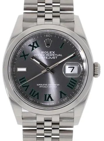 Rolex Datejust 36 126200 36mm Stainless steel Blue