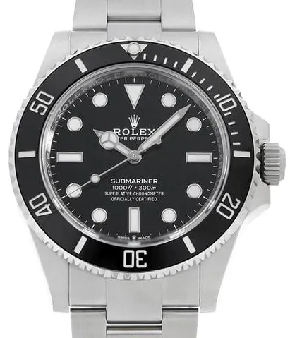 Rolex Submariner 124060 41mm Stainless steel Black