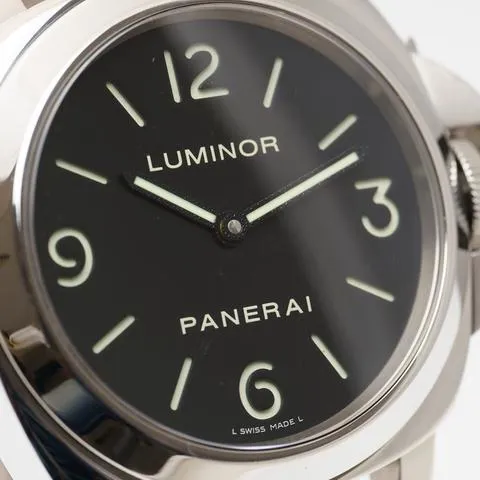 Panerai Luminor Base PAM 00112 44mm Stainless steel Black 1