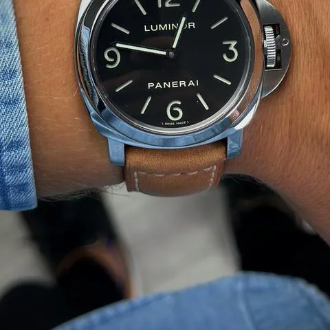 Panerai Luminor Base PAM 00112 44mm Stainless steel Black 10