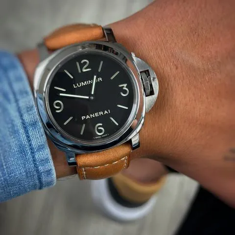 Panerai Luminor Base PAM 00112 44mm Stainless steel Black 15