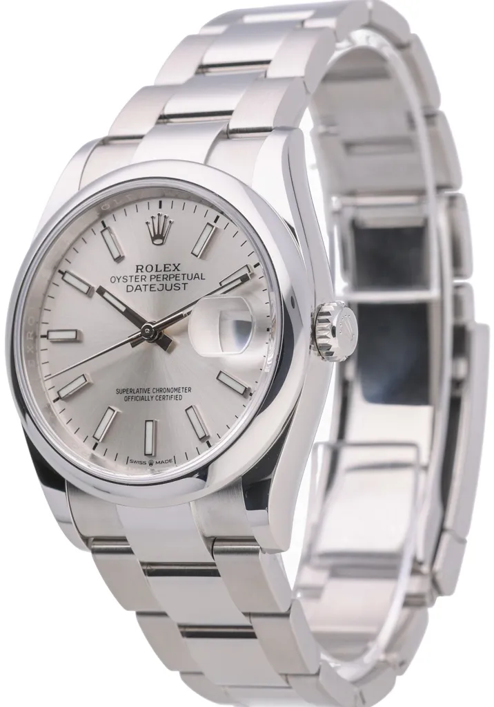 Rolex Datejust 36 126200 36mm Oystersteel Silver 1