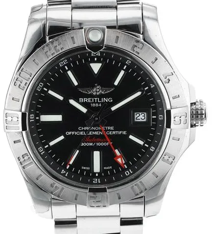 Breitling Avenger A32390 43mm Stainless steel Black