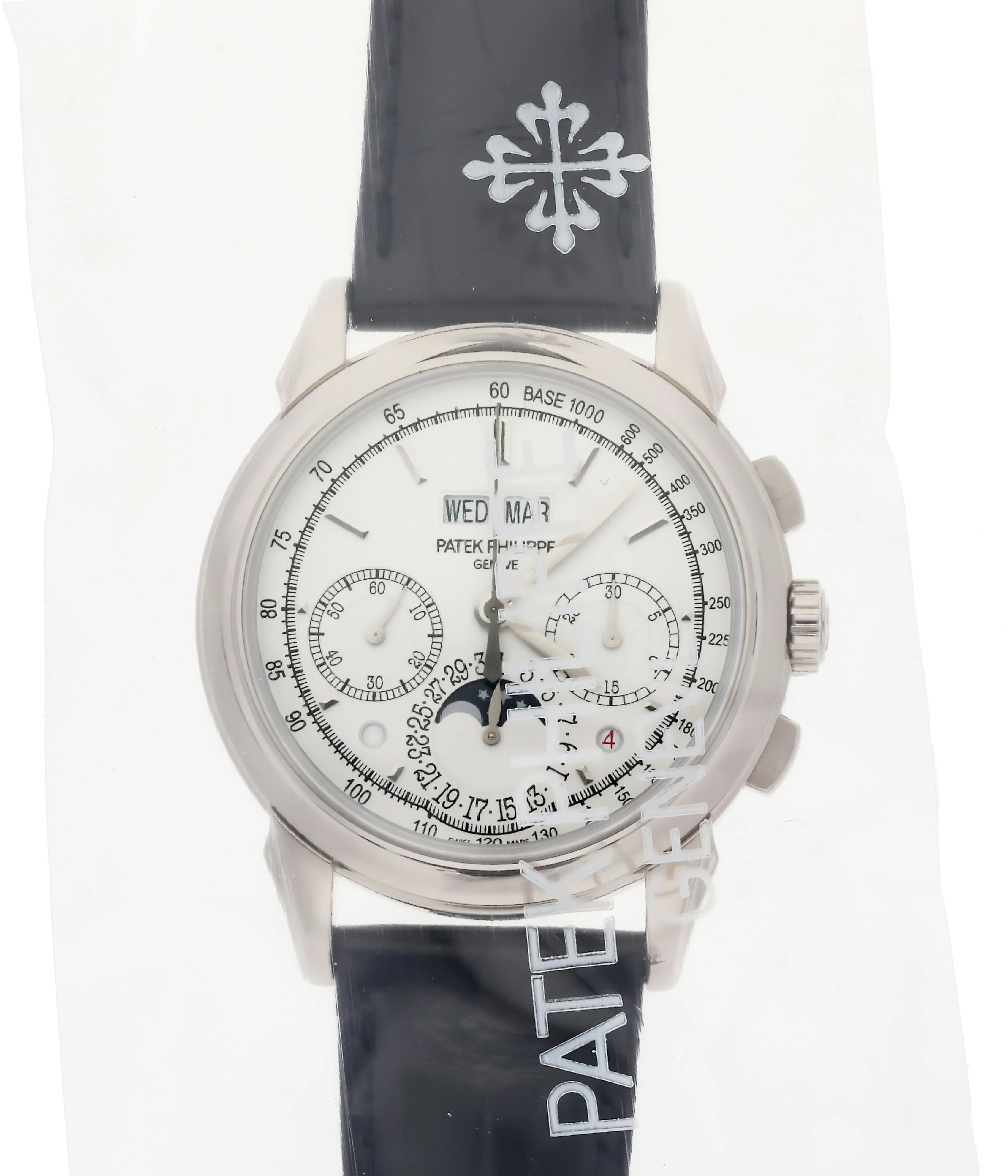 Patek Philippe Perpetual Calendar Chronograph 5270G-013 41mm White gold Silver