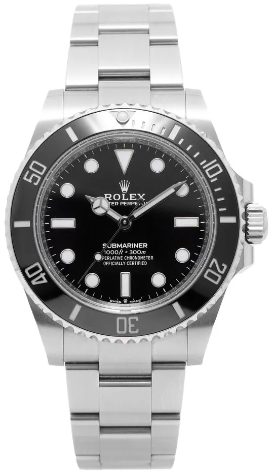 Rolex Submariner 124060 41mm Edelstahl Schwarz