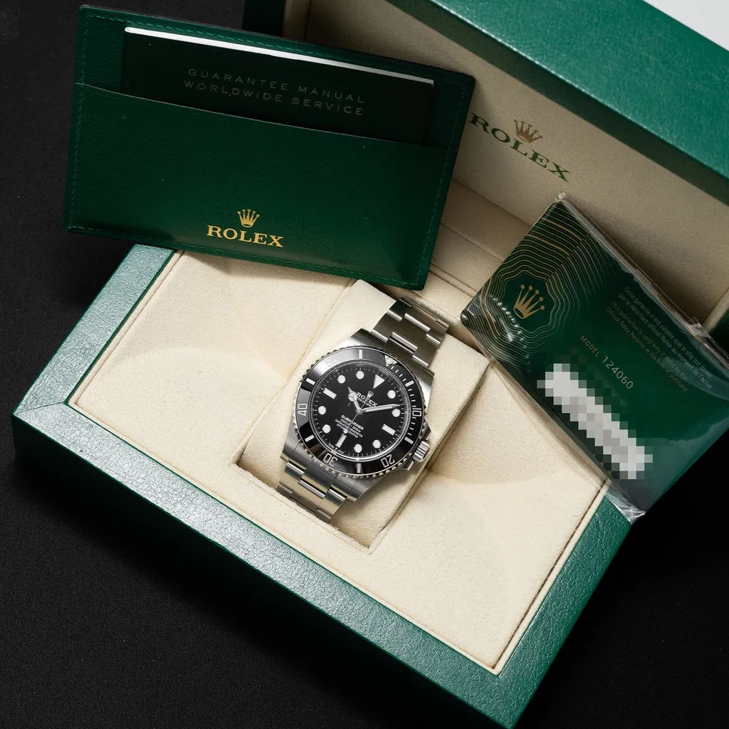 Rolex Submariner 124060 41mm Edelstahl Schwarz 4