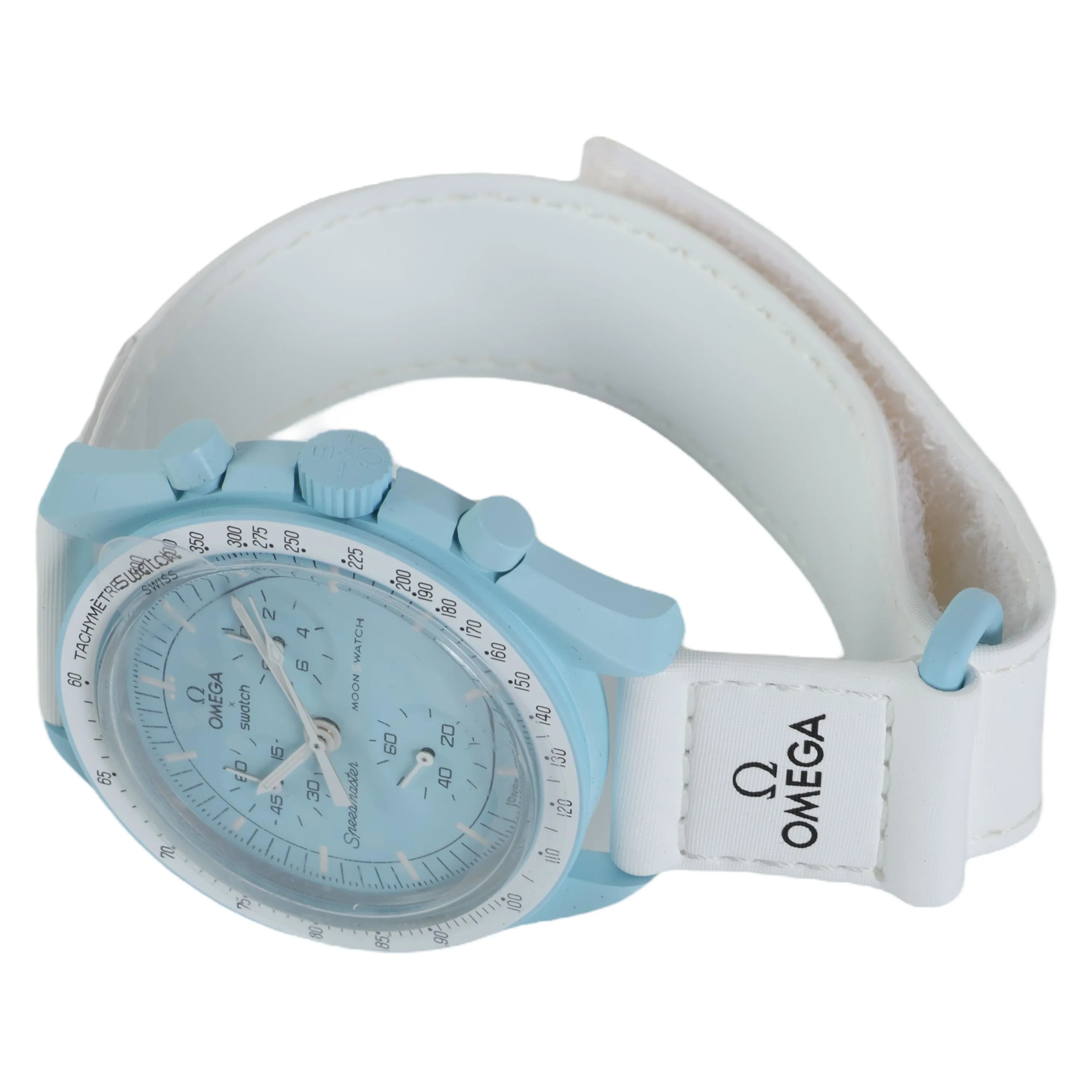 Swatch Moonswatch SO33L100 42mm Bioceramic Blue 2