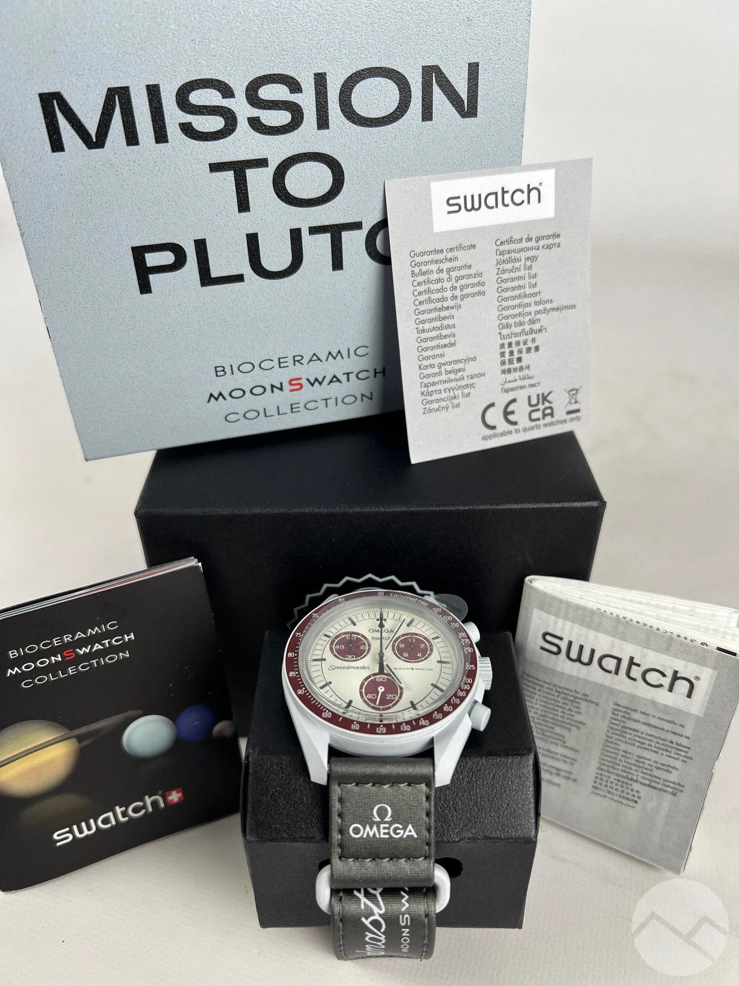 Swatch Moonswatch SO33M101 42mm Bioceramic Gray 4