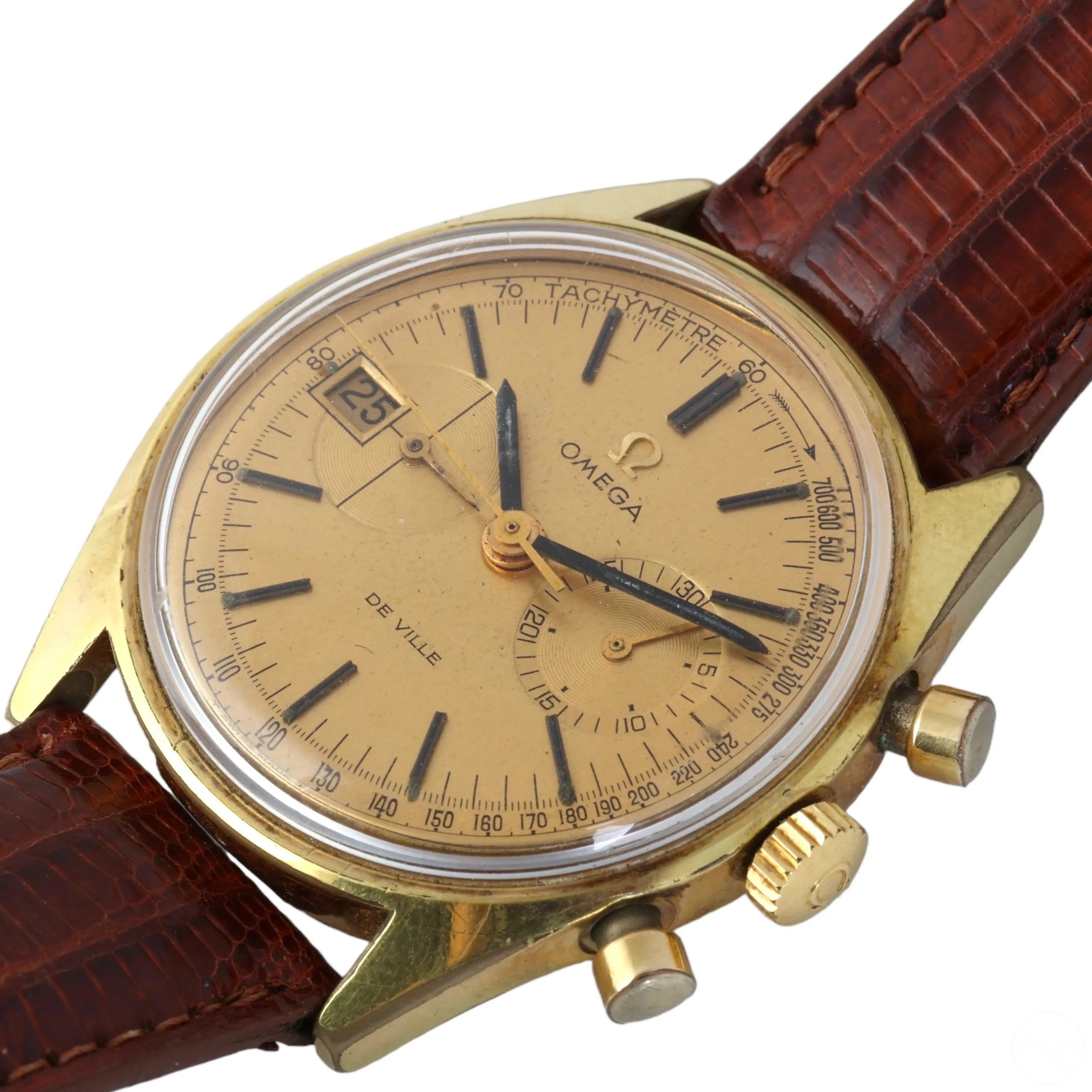 Omega De Ville 146.017 30mm Gold-plated Gold 6