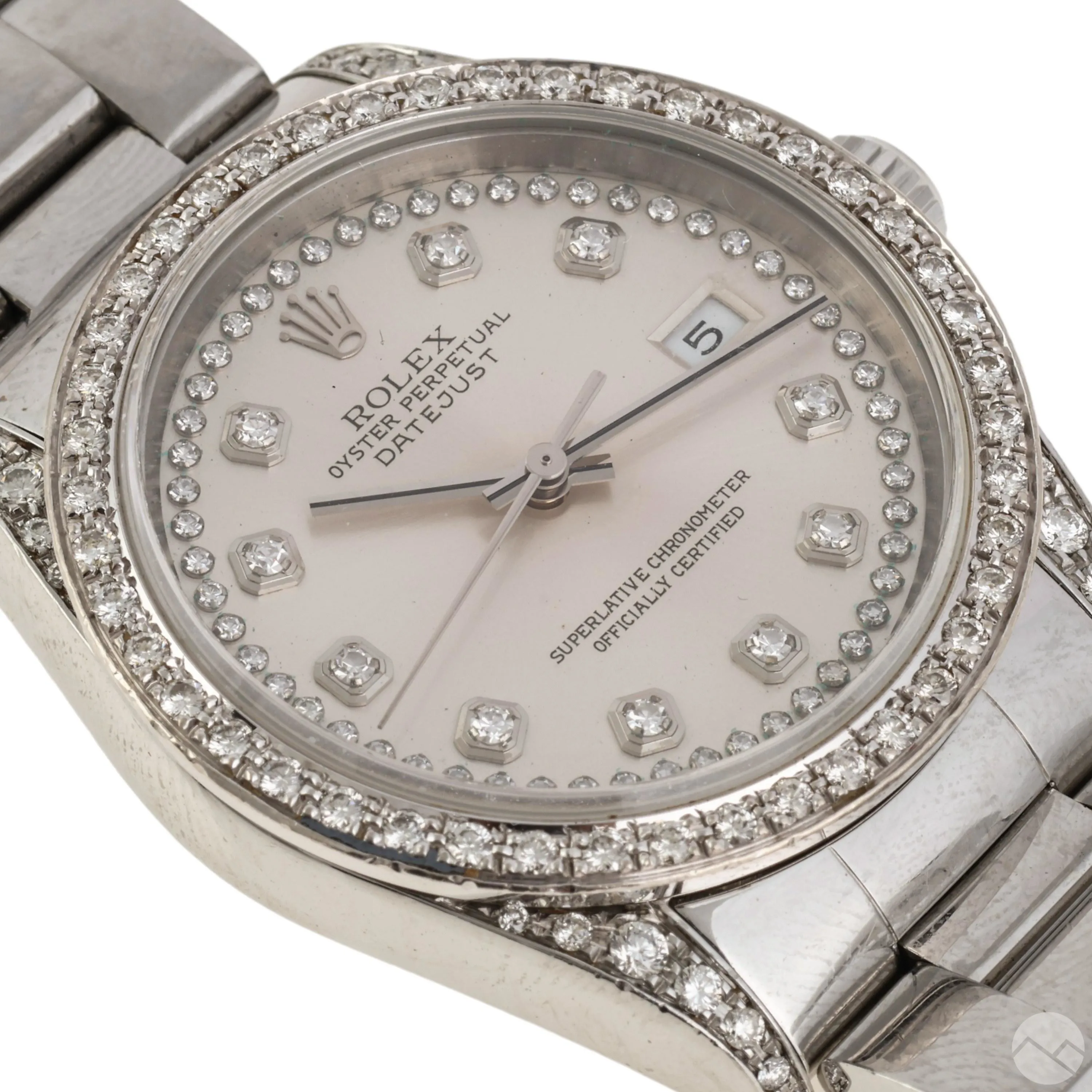 Rolex Datejust 36 16200 Stainless steel and Diamond Silver 4