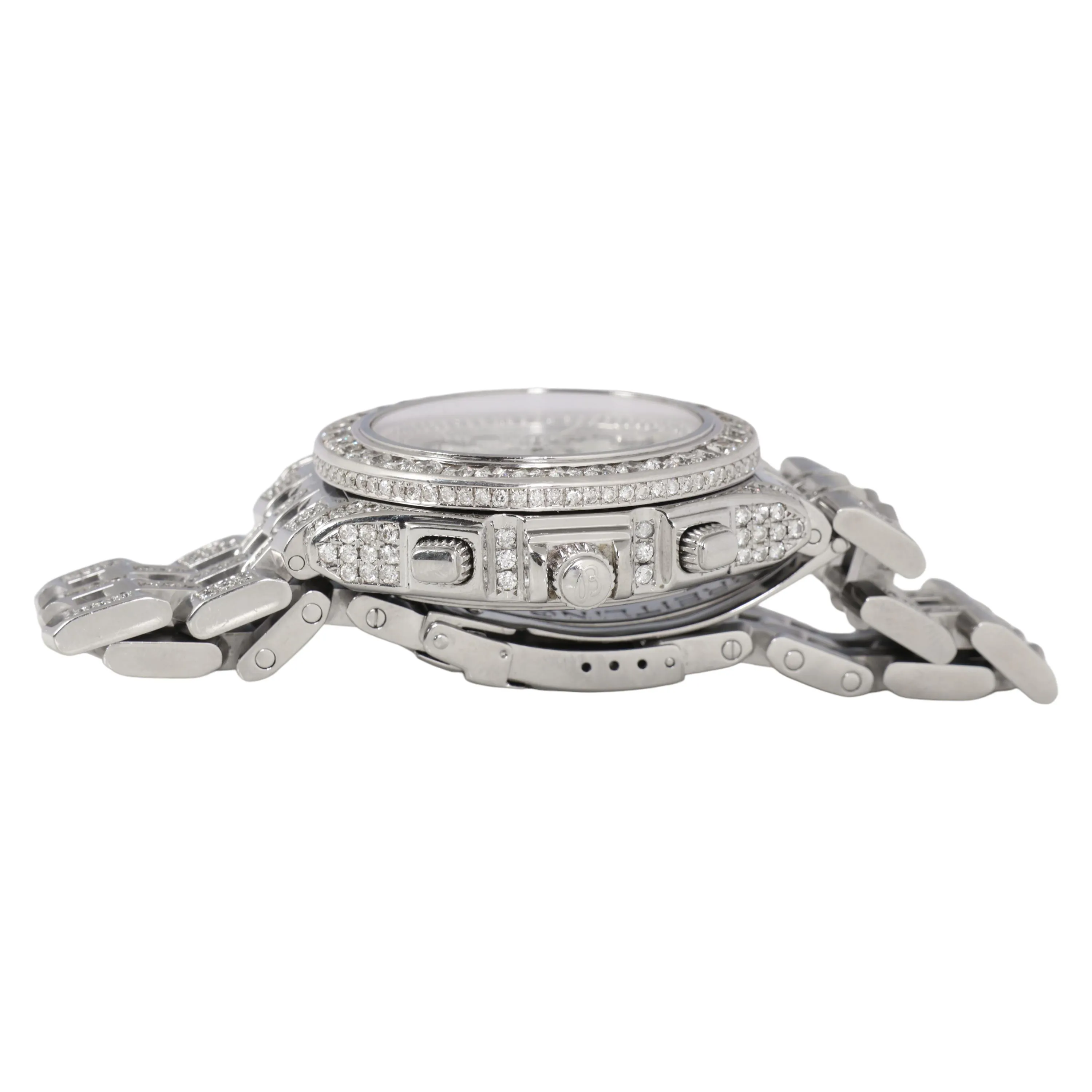 Breitling Crosswind Special A44355 49mm Stainless steel and Diamond Mother-of-pearl 6