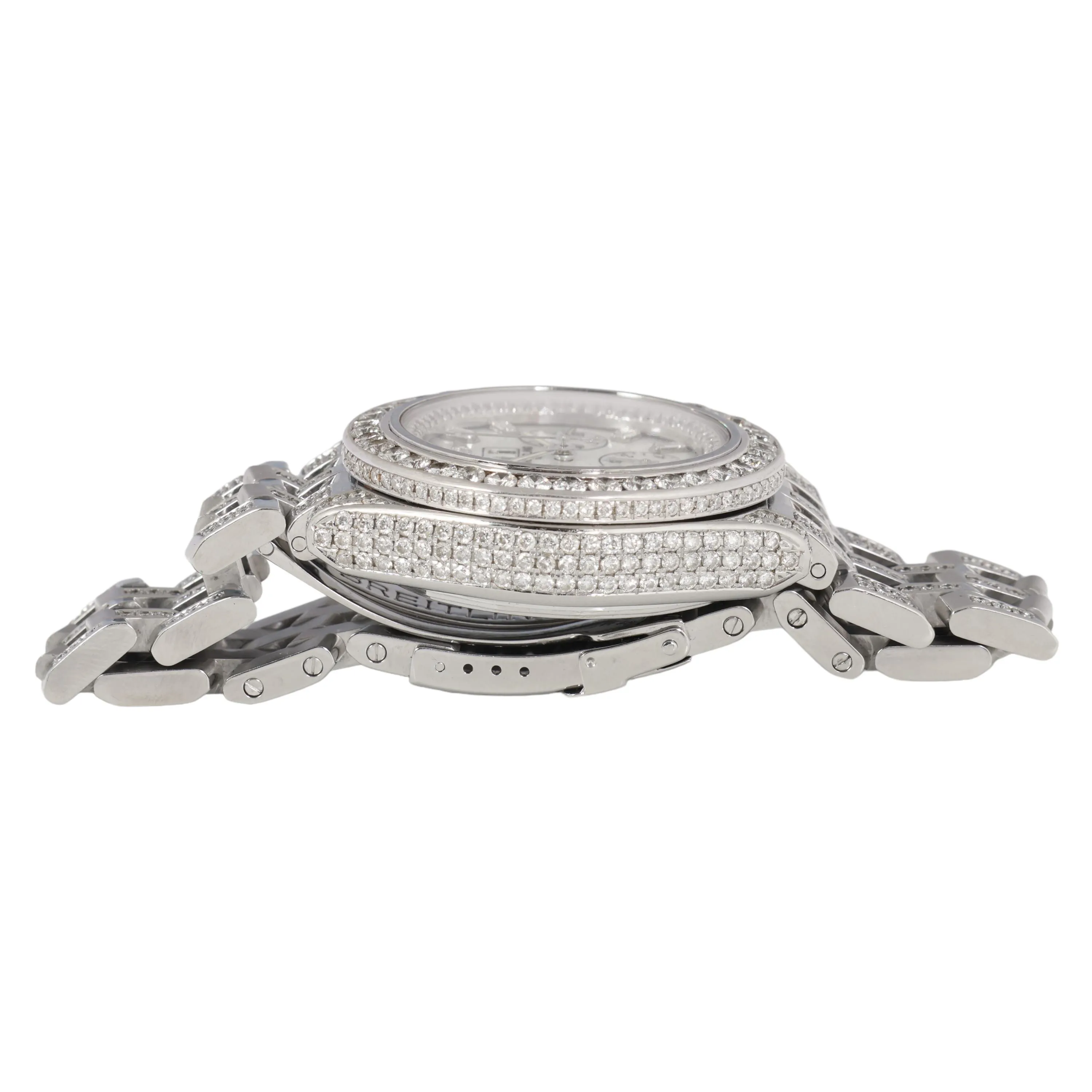 Breitling Crosswind Special A44355 49mm Stainless steel and Diamond Mother-of-pearl 7