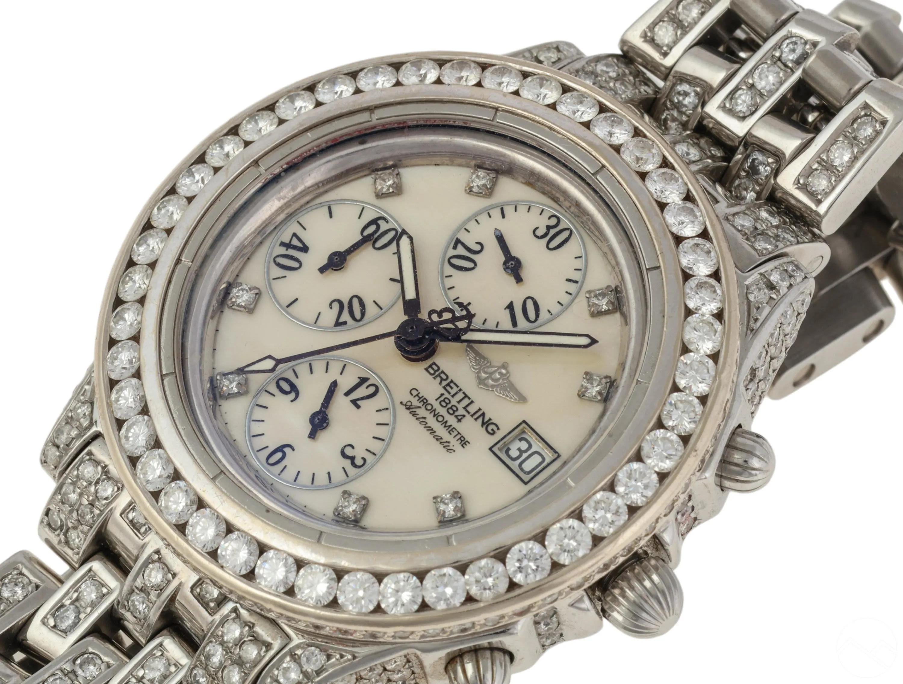 Breitling Chronomat B13352 46mm Stainless steel and Diamond Mother-of-pearl 6