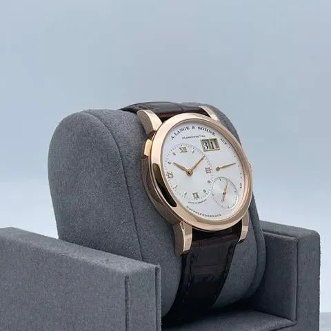 A. Lange & Söhne Lange 1 101.032 38.5mm Rose gold Silver 2