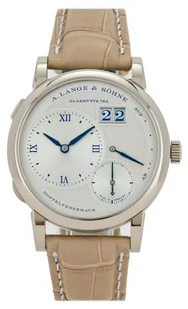 A. Lange & Söhne Lange 1 191.066 38.5mm White gold Silver