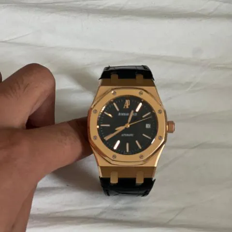 Audemars Piguet Royal Oak 15300OR.OO.D002CR.01 39mm Rose gold Black