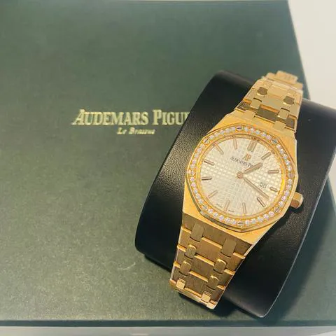 Audemars Piguet Royal Oak Lady 33mm Rose gold Silver