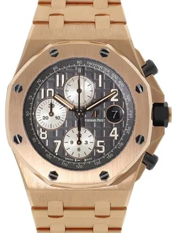 Audemars Piguet Royal Oak Offshore 26470OR.OO.1000OR.02 42mm Rose gold Gray