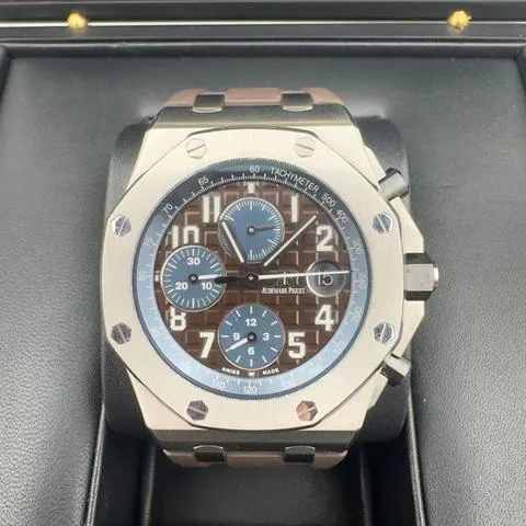 Audemars Piguet Royal Oak Offshore 26470ST.OO.A099CR.01 42mm Stainless steel Brown