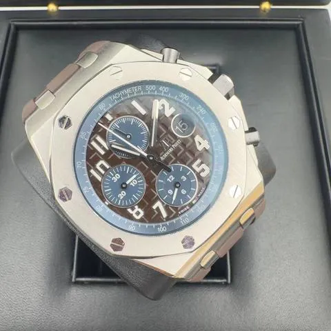 Audemars Piguet Royal Oak Offshore 26470ST.OO.A099CR.01 42mm Stainless steel Brown 1