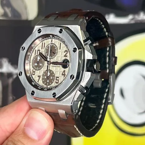 Audemars Piguet Royal Oak Offshore 26470ST.OO.A801CR.01 42mm Stainless steel Beige 2