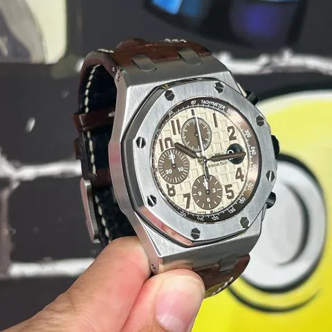 Audemars Piguet Royal Oak Offshore 26470ST.OO.A801CR.01 42mm Stainless steel Beige 3