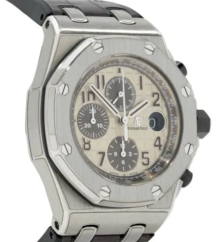 Audemars Piguet Royal Oak Offshore 26470ST.OO.A801CR.01 42mm Stainless steel Beige 2