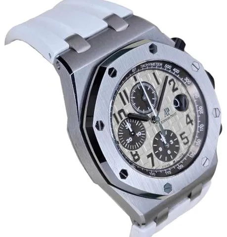 Audemars Piguet Royal Oak Offshore 26470ST.OO.A801CR.01 42mm Stainless steel Beige 2