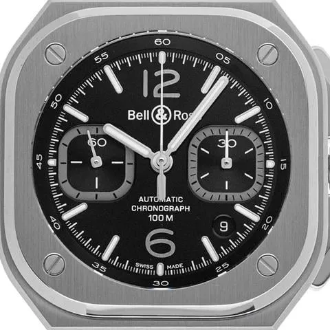 Bell & Ross BR 05 BR05C-BLC-ST/SST 42mm Stainless steel Black