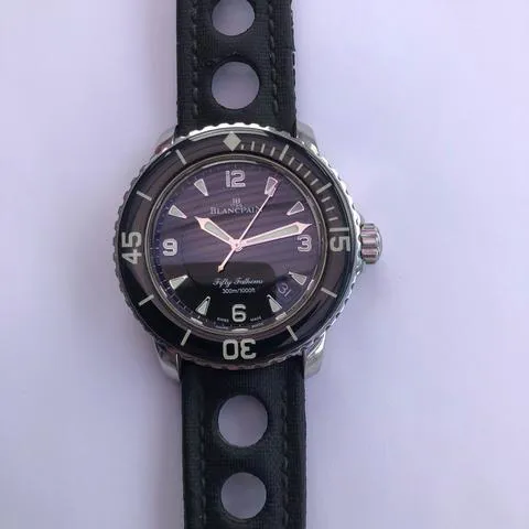 Blancpain Fifty Fathoms 5015-1130-52 45mm Stainless steel Black 1