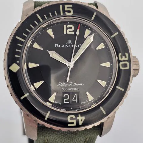 Blancpain Fifty Fathoms 5050-12B30-B52A 45mm Titanium Black