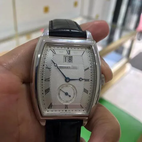 Breguet Héritage 5480BB/12/996 34mm White gold Silver